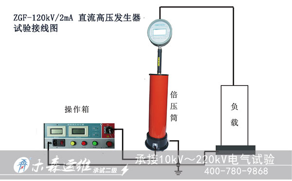江西煤業(yè)集團(tuán)采購直流高壓發(fā)生器接線圖